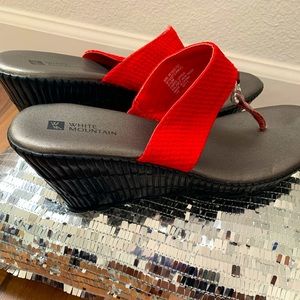 Red Sandals